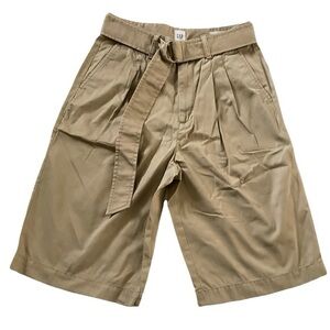 NWT GAP High Rise Twill Belt Shorts